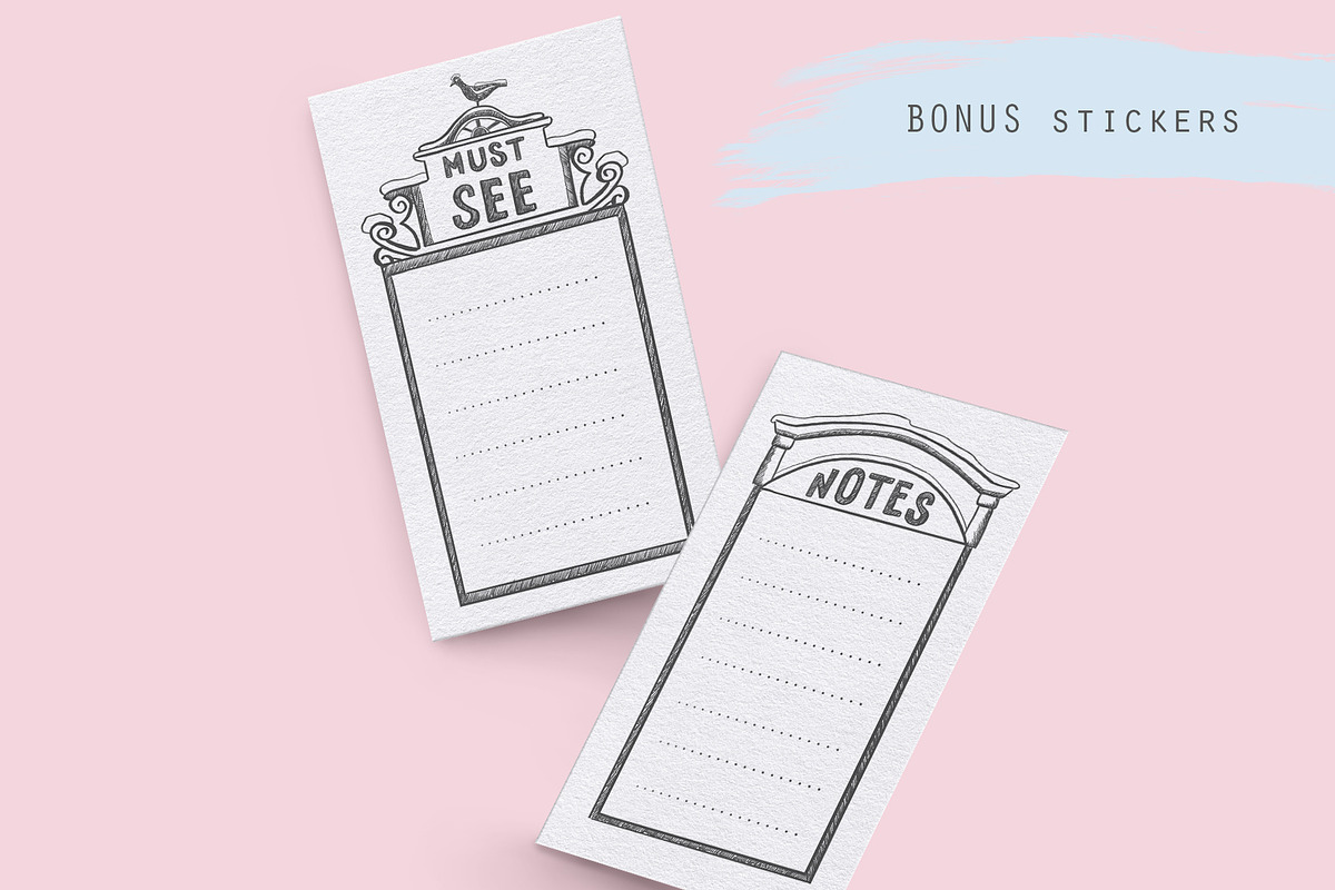 Undated monthly calendar template, a Stationery Template by Kate Snitser (Photo 3 of 4)