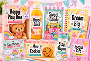 Cheerful Letters, a Handwritten Font by Wow Magic (Thumbnail 2 of 4)