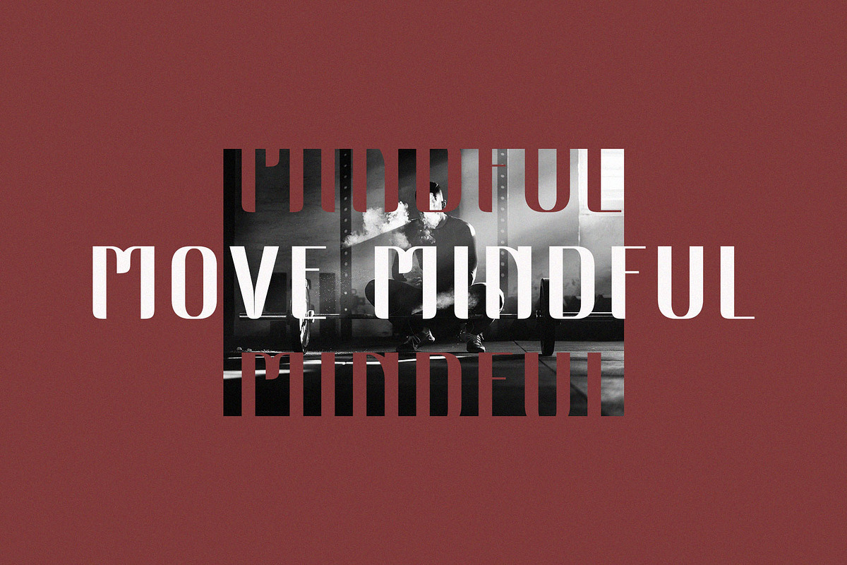 Burnout Techniques Elegant Condensed, a Sans Serif Font by BrandSemut (Photo 5 of 8)