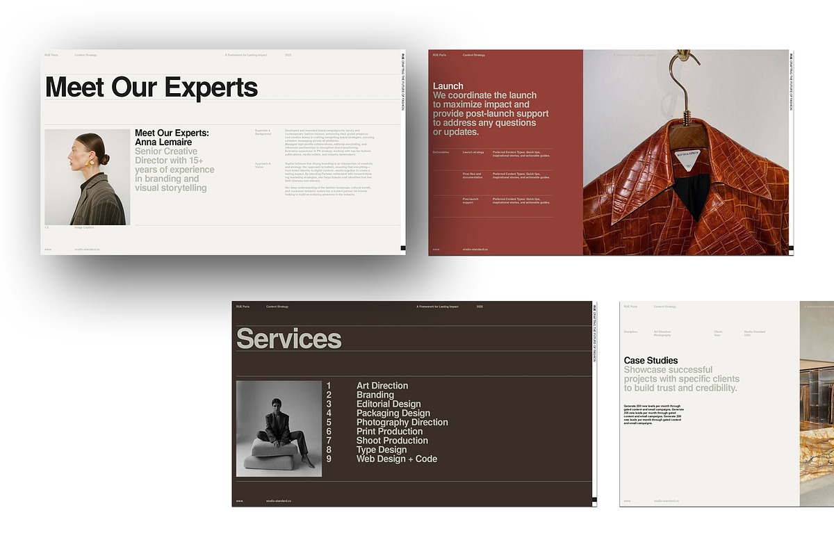 RUE | Services Guide, a Presentation Template by Studio Standard (Photo 2 of 8)