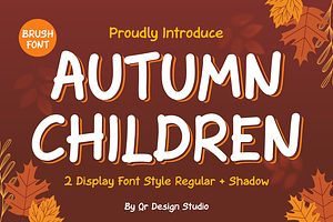 Autumn Children - Display Font