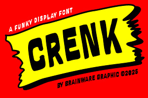 CRENK Font