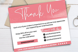 Business Thank You Card Canva 12