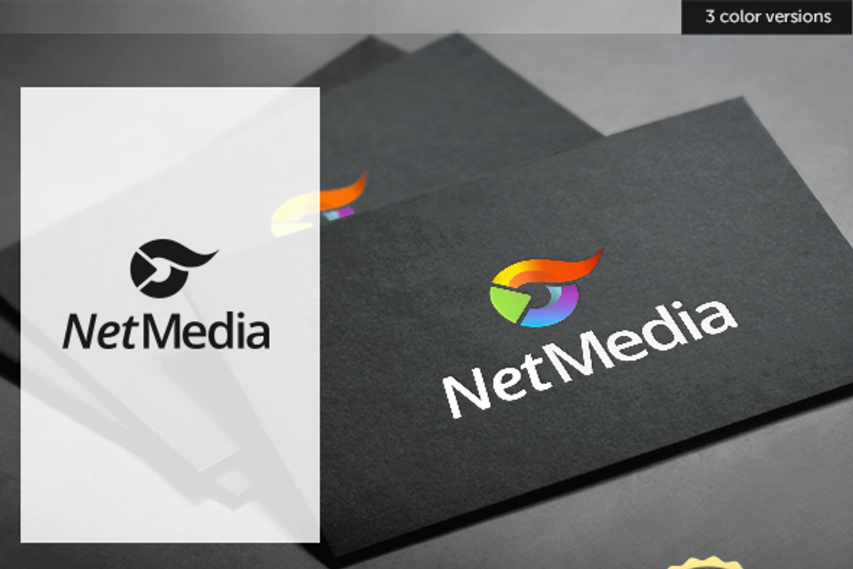 Net Media Logo Template, a Branding & Logo Template by LogoBuy (Photo 3 of 3)