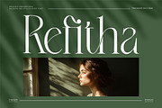 Refitha || Modern Classy Serif Font, a Font by Ermedia Studio (Thumbnail 1 of 8)