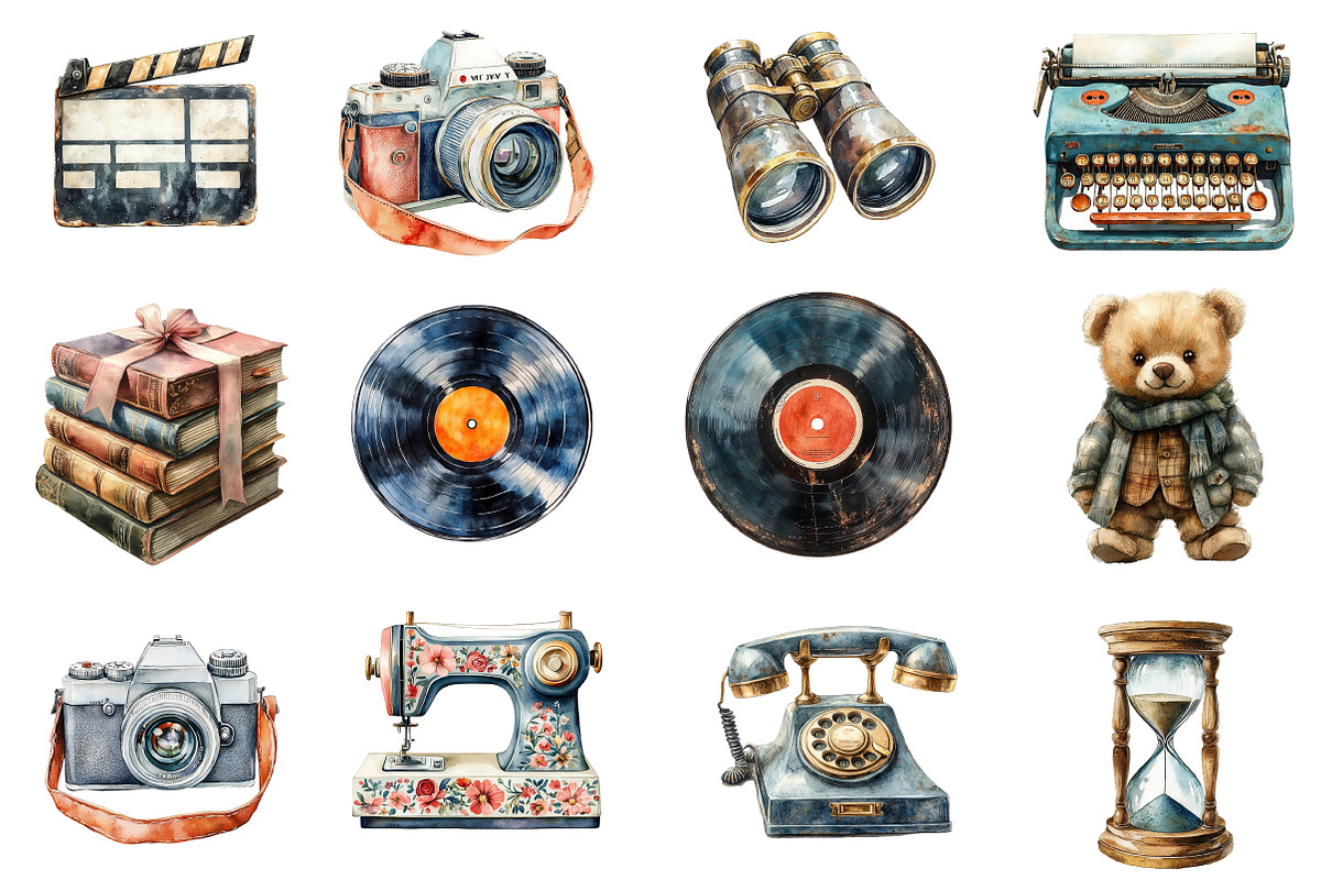 Autumn Photography Clipart, an Illustration by Designworld (Photo 2 of 5)