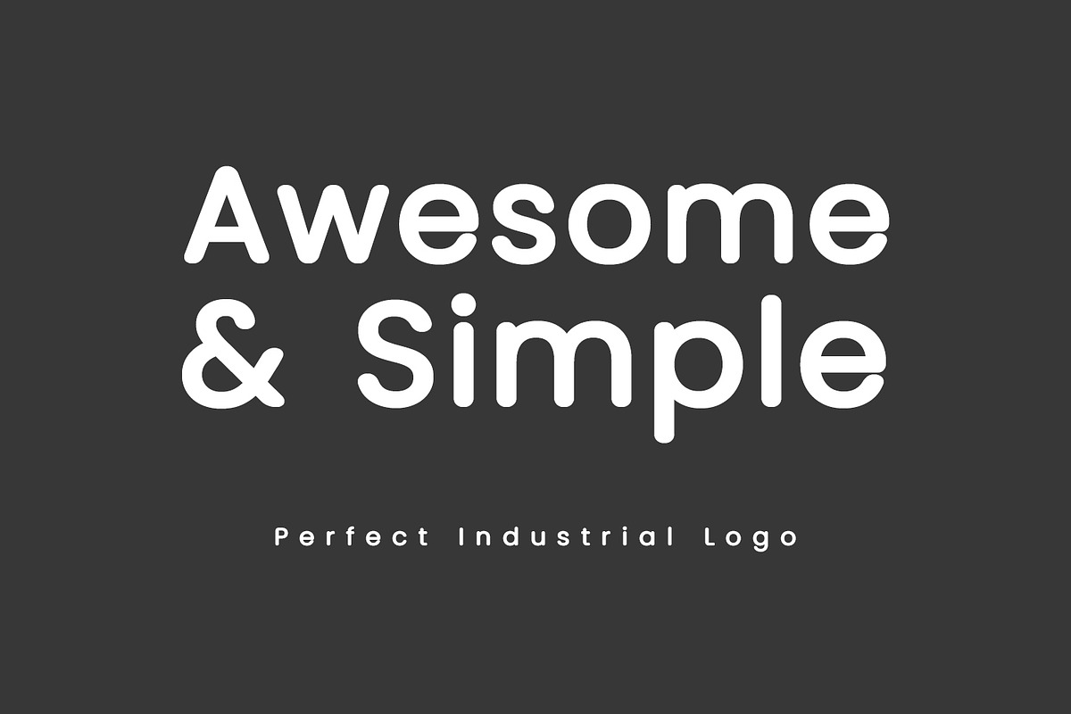 Rensol Rounded Sans Serif Font, a Sans Serif Font by Maulana Creative (Photo 6 of 8)