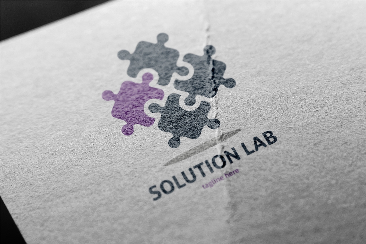 Solution Lab Logo, a Branding & Logo Template by Design_Planet