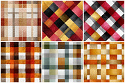 Autumn Plaid Seamless Pattern, a Texture Graphic by CitraGraphics (Thumbnail 3 of 7)