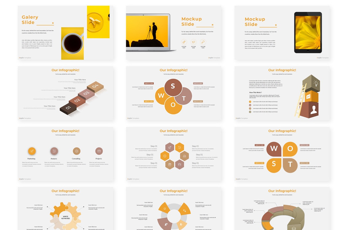 Implin - Presentation Template, a Presentation Template by AQR Studio
