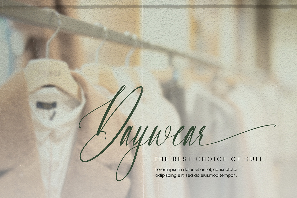 Staylucky, a Script Font by Nathatype (Photo 3 of 8)