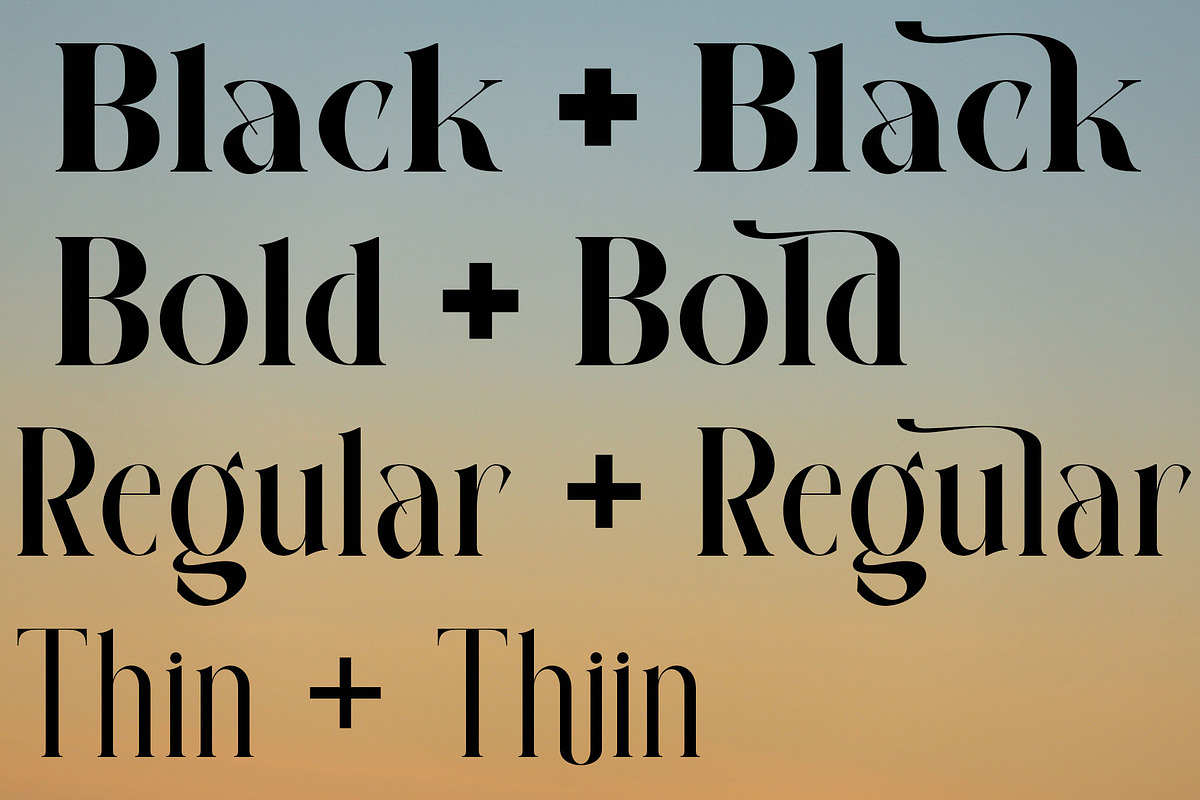 Abika family, a Serif Font by Canden Meutuah (Photo 2 of 6)
