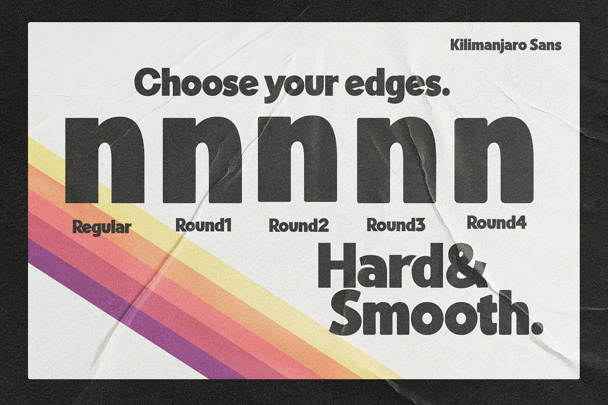 Kilimanjaro Sans (36 fonts), a Font by Nicky Laatz (Photo 71 of 75)