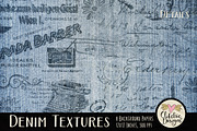 Denim Texture Paper Pack, a Texture Graphic by Clikchic Designs (Thumbnail 3 of 5)