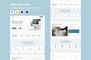 Web Services Landing Page Template