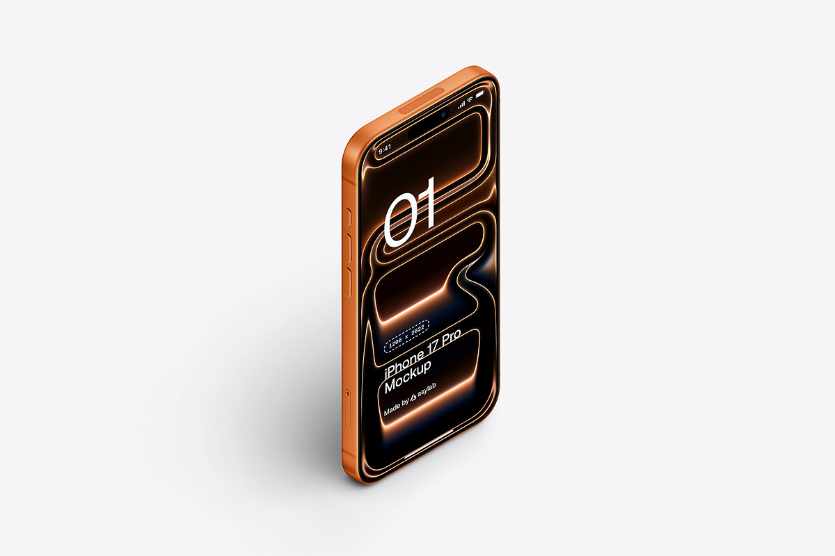 iPhone 17 Pro - 24 Mockups Scenes, an iPhone Mockup by Asylab (Photo 21 of 61)