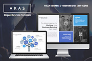 AKAS - KEYNOTE TEMPLATE, a Presentation Template by Slidehack (Thumbnail 1 of 3)