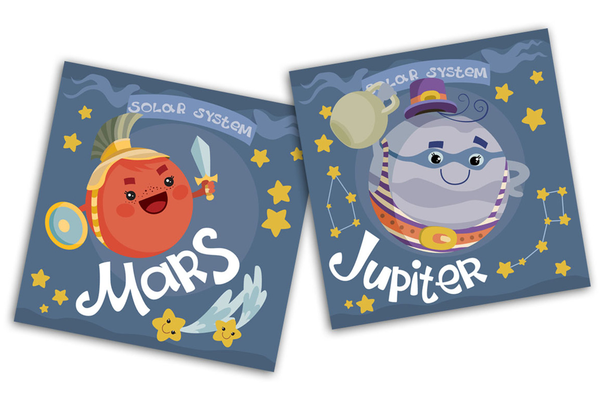 Clip art - Solar system, a Decorative Illustration by Kopirin (Photo 7 of 10)