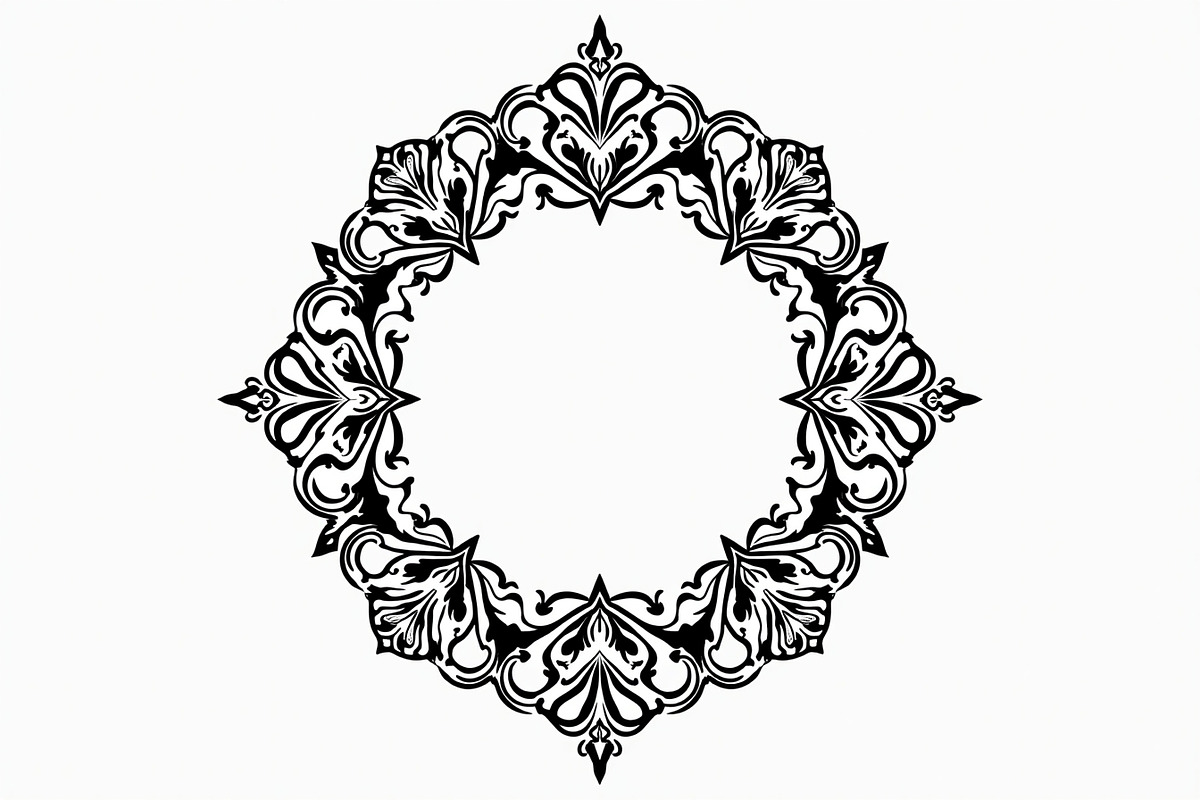 Vintage Scroll Ornament Set, an Illustration by hafijul (Photo 9 of 9)