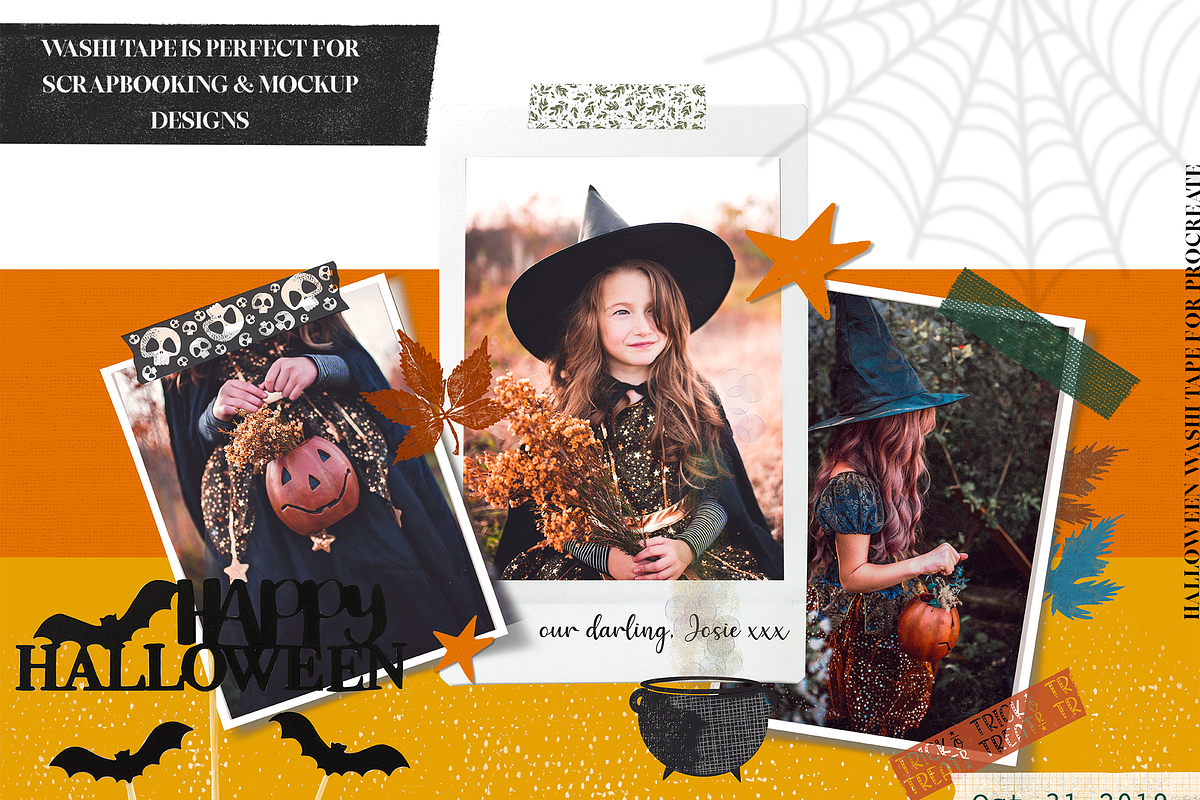 Happy Halloween Procreate Bundle, a Brush Add-On by OkayAnnie Designs (Photo 12 of 18)