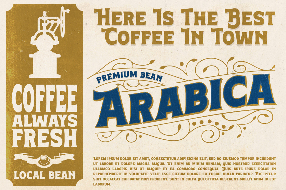 Boldern – Retro Serif Font, a Serif Font by HansCo Studio (Photo 8 of 13)