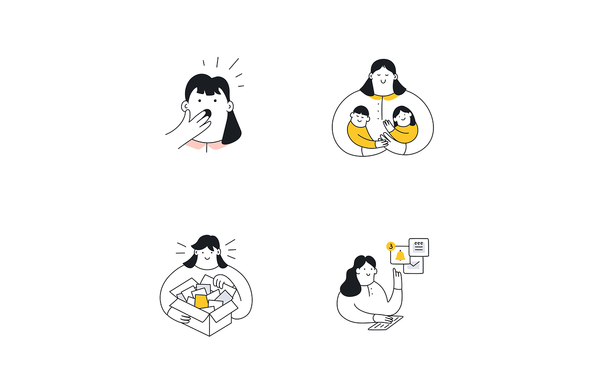 Sisi: 44 Minimal Illustrations, an Illustration by BadBrother (Photo 14 of 19)