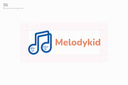 MelodyKid logo, a Branding & Logo Template by blends.studio (Thumbnail 3 of 4)