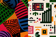 25 African Heritage Backgrounds, a Texture Illustration by Incomelion (Thumbnail 9 of 11)