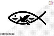 Christian Fish Vector Art Bundle, a Graphic by crative8112 (Thumbnail 3 of 3)
