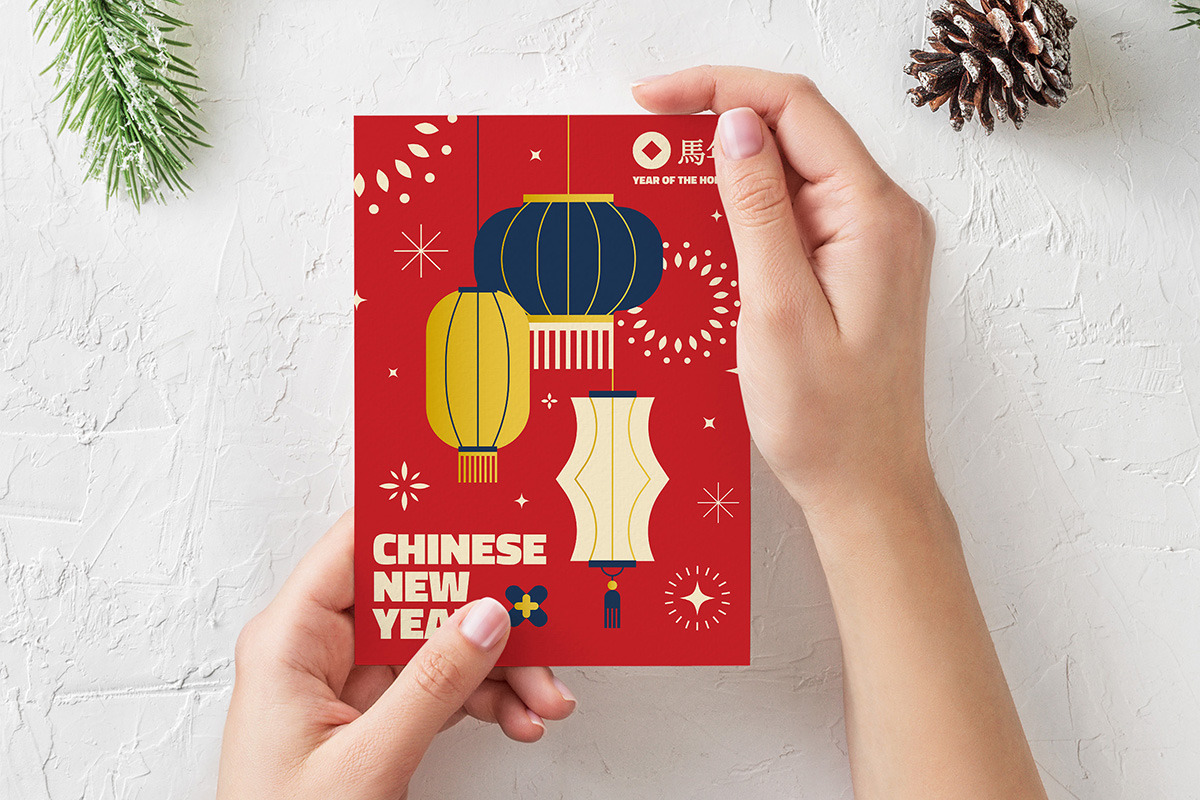 Chinese New Year 2026 Greeting Cards, a Seasonal Illustration by Creative Graphics (Photo 7 of 10)