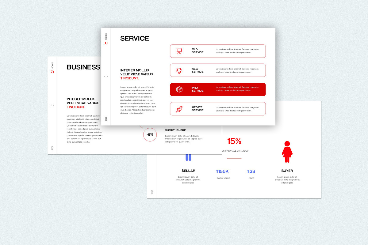 Romee Business Presentation Template, a Presentation Template by evgenystudio (Photo 3 of 10)