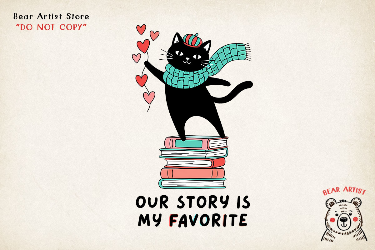 Valentine Cat PNG Bundle, a Graphic by GlitterCraft (Photo 92 of 101)