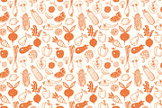 Fruits and vegetables doodles, a Food Illustration by Elina_Li (Thumbnail 15 of 20)