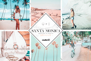 Santa Monica Summer Lightroom Preset