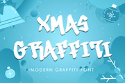 Xmas Graffiti, a Blackletter Font by Yoga Letter (Thumbnail 1 of 5)