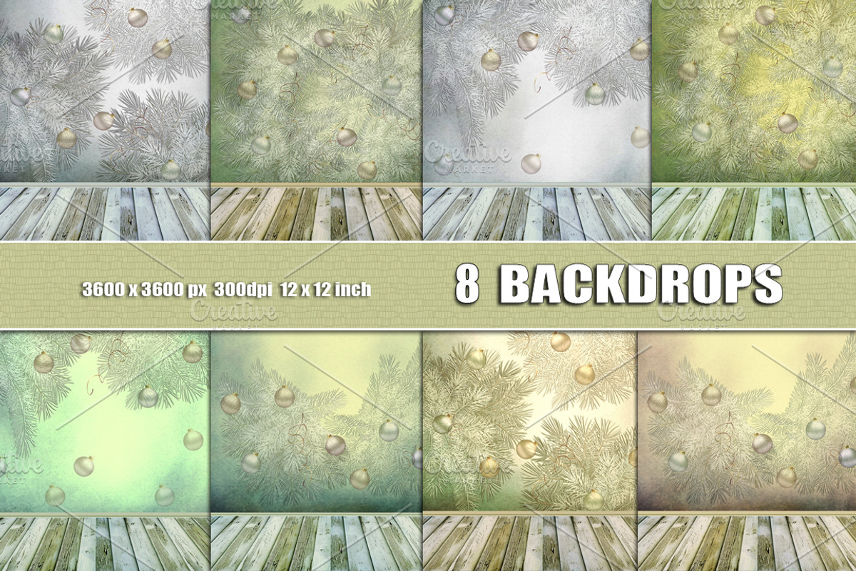 Christmas new year photo backgrounds