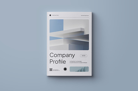 Minimalist Company Profile | Benmoo, a Brochure Template by fakhroo