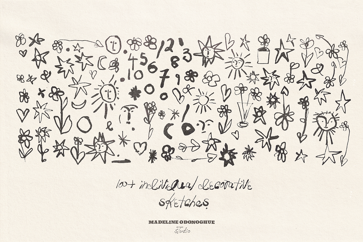 Painted Poetry — Hand Drawn Graphics, a Decorative Illustration by Madeline ODonoghue Design (Photo 4 of 12)