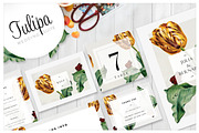 Tulipa - Botanical Wedding Suite, an Invitation Template by Europe.graphics (Thumbnail 1 of 6)