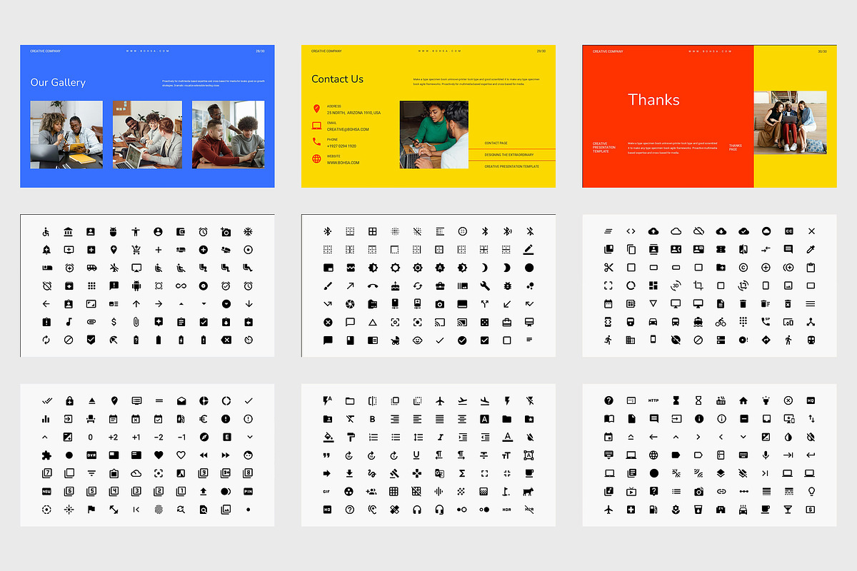Bohsa : Creative Business Powerpoint, a Presentation Template by Punkl Camp (Photo 5 of 9)