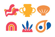 Simple Decorative Elements, a Decorative Illustration by Illustrava (Thumbnail 3 of 7)