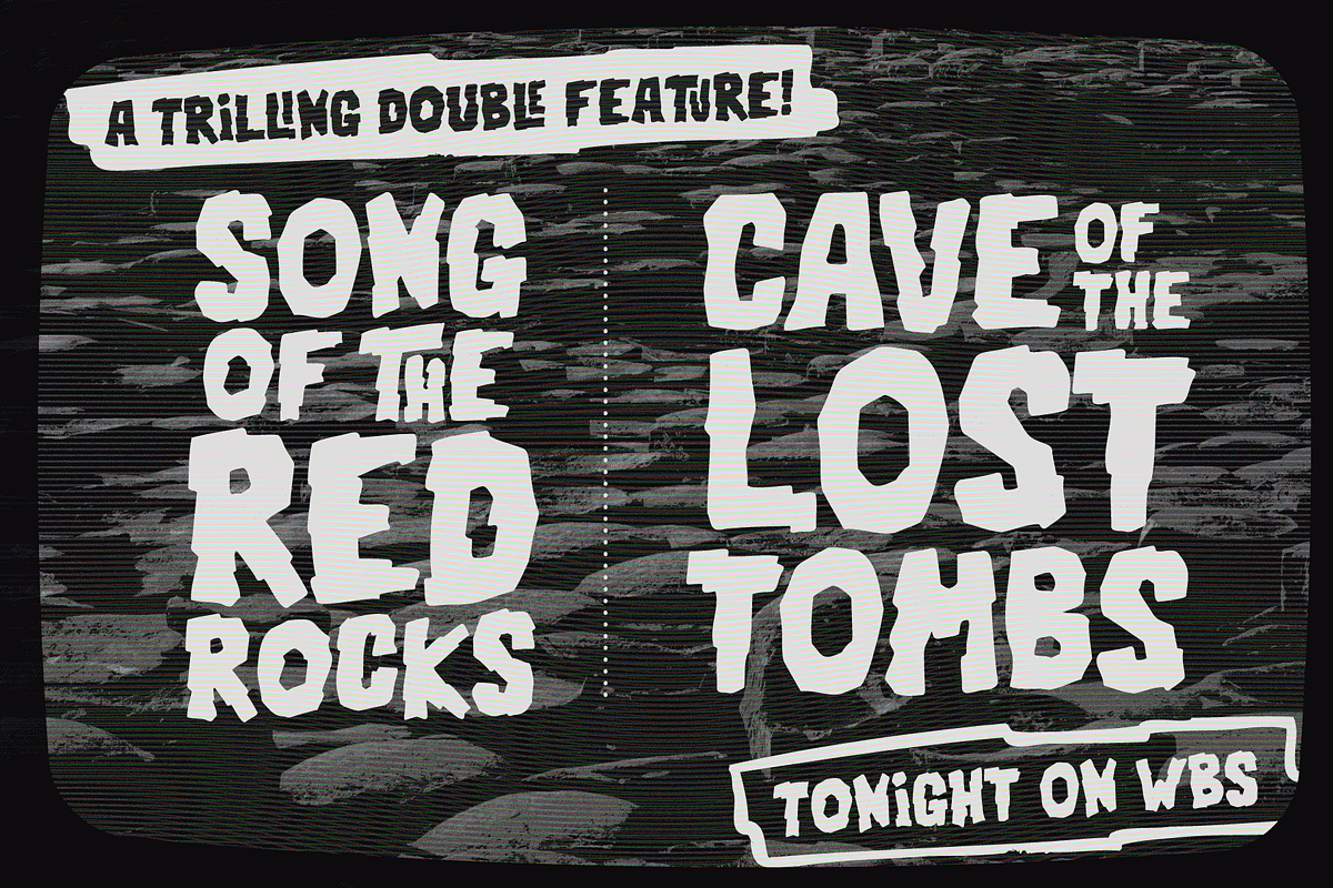 Space Rocks! A Retro Sci-Fi Font, a Font by Wingsart Studio (Photo 12 of 15)