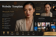 Art Photography Dreamweaver Template, a HTML Template by Creative House (Thumbnail 1 of 8)