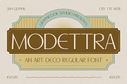 Modettra, a Sans Serif Font by graphicook (Thumbnail 1 of 10)