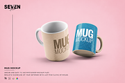 Mug Mock-Up, a Cups & Container Mockup by Se٧enStudio (Thumbnail 1 of 8)