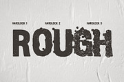 Hardlock: Rough Condensed Fonts, a Sans Serif Font by Eko Bimantara (Thumbnail 5 of 6)