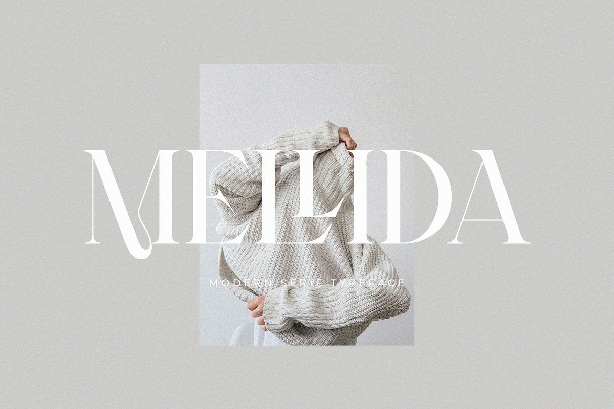 Mellida || Modern Serif Font, a Serif Font by BrandSemut (Photo 1 of 5)
