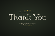 Thistledown: Whimsical Fantasy Serif, a Serif Font by Lauren Hodges (Thumbnail 13 of 13)