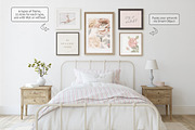 MODERN FARMHOUSE NURSERY mockups, a Poster Template by MyHomeMockups (Thumbnail 6 of 12)