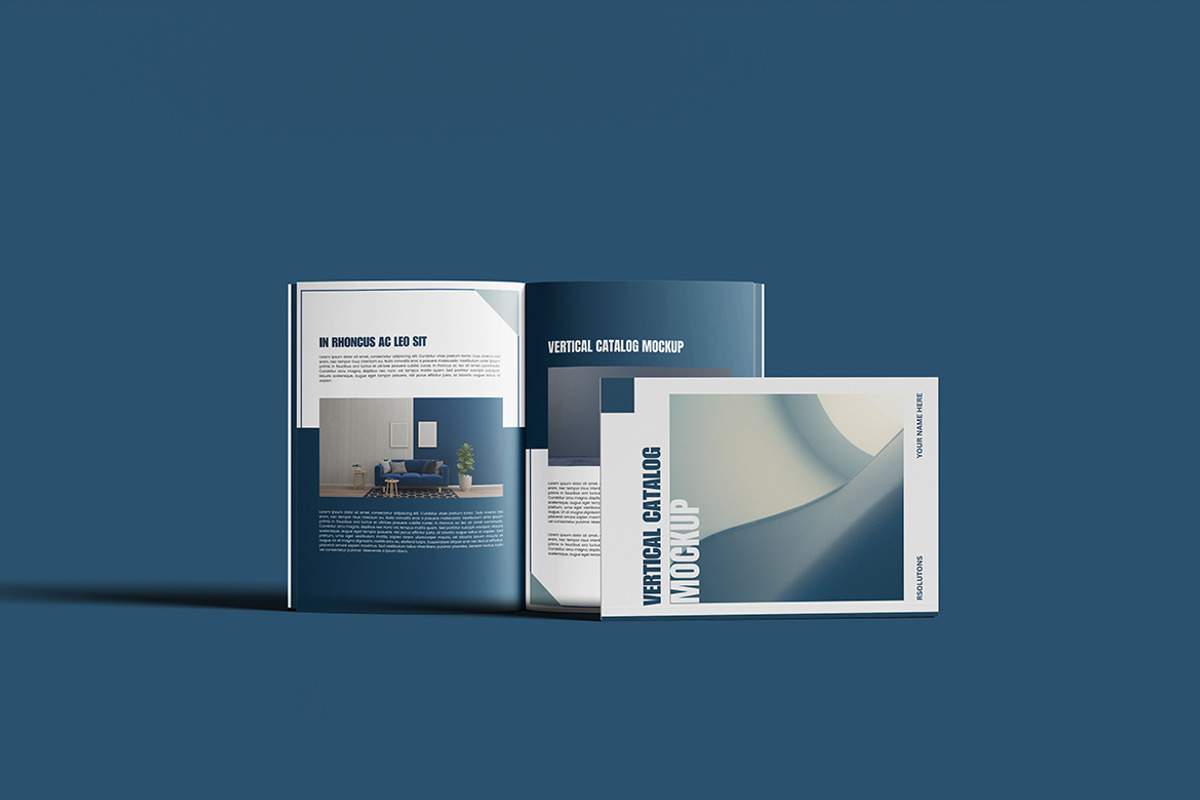 Vertical Catalog Mockup, a Mockup by seulangagraphic (Photo 3 of 5)